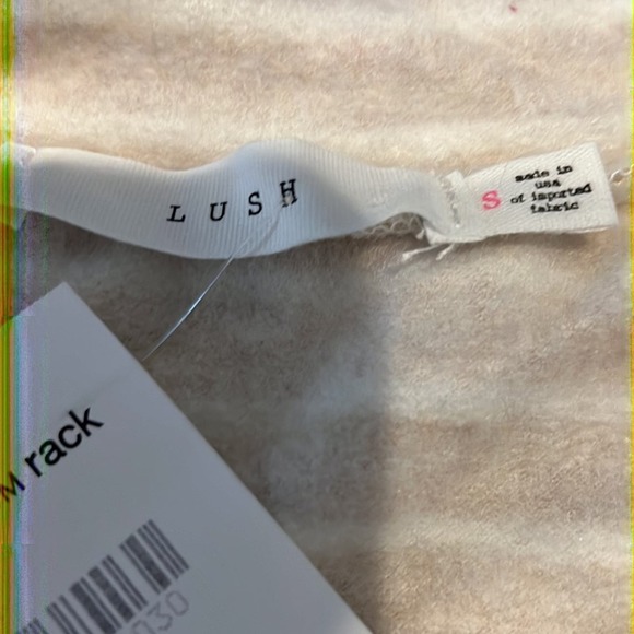 LUSH Striped Long Sleeve Shirt S - Picture 6 of 8